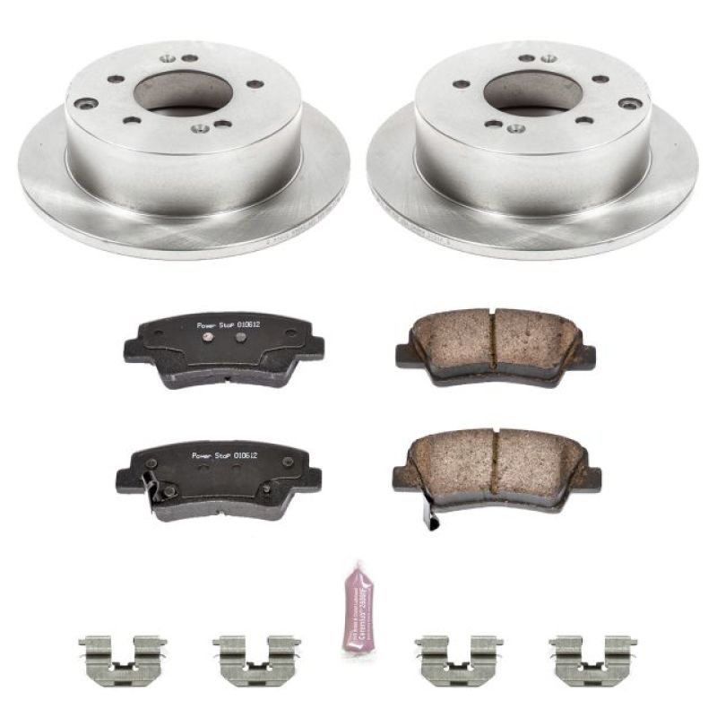 PowerStop Power Stop 10-13 Kia Soul Rear Autospecialty Brake Kit