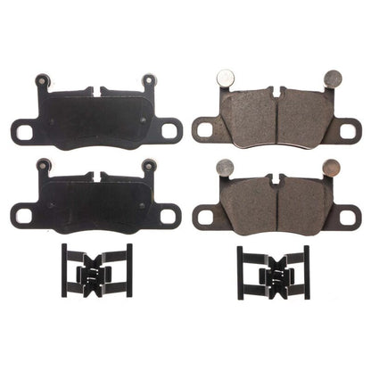 PowerStop Power Stop 16-18 Porsche 911 Rear Z17 Evolution Ceramic Brake Pads w/Hardware