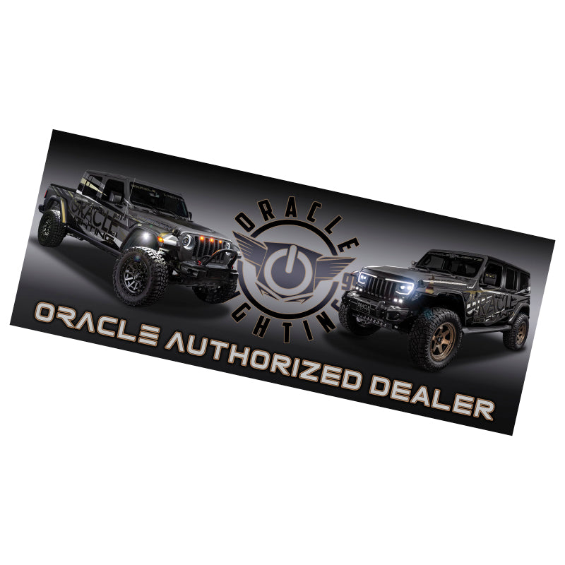 ORACLE Lighting Oracle - 6ft x 2.5ft Banner