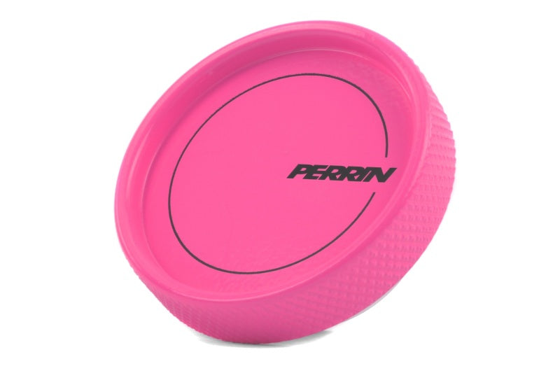 Perrin Performance PERRIN 02-26 Subaru Impreza/WRX/STI & 13-25 Crosstrek/BRZ/FR-S/GR86/GR86 Oil Fill Cap - Hyper Pink