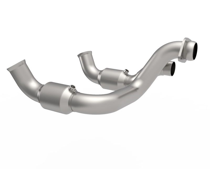 Kooks Headers Kooks 20-22 Ford F250 7.3L V8 / Ford F350 7.3L V8 3in SS High Output Green Catted Connecting Pipes