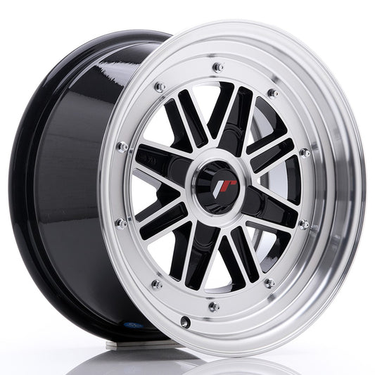 JR Wheels JR3115754X2073GBM JR Wheels JR31 15x7.5 ET20 4H BLANK Gloss Black Machined Face