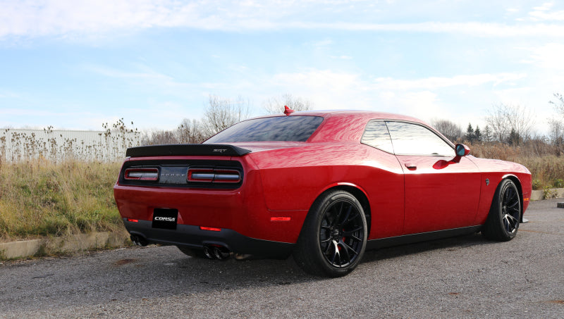 CORSA Performance Corsa 2015-2023 Dodge Challenger Hellcat Dual Rear Exit Extreme Exhaust w/ 3.5in Black Tips