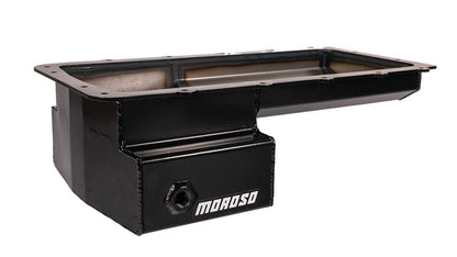 Moroso Ford 5.0 Coyote (w/Front Sump) Road Race Baffled Wet Sump 7qt 6.25in Steel Oil Pan