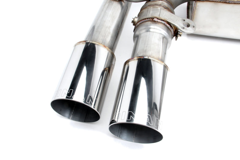 Dinan 15-19 BMW X5 M/X6 M (F85/F86) Free Flow Axleback Exhaust System - Polished Tips