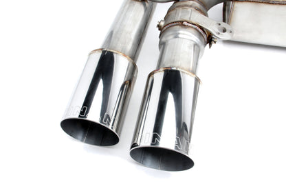Dinan 15-19 BMW X5 M/X6 M (F85/F86) Free Flow Axleback Exhaust System - Polished Tips