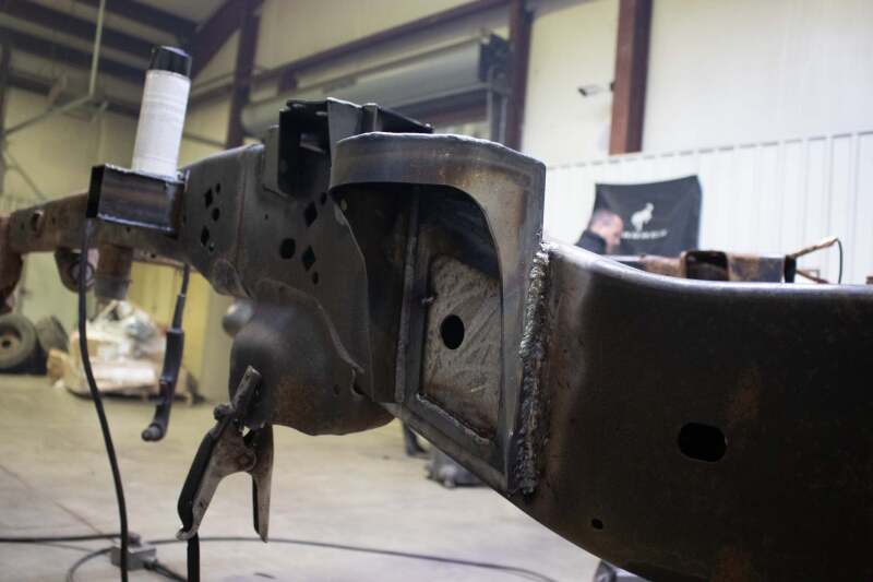 Rustbuster Rear Cab Mount Left Side