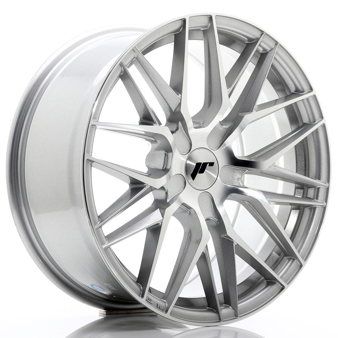 JR Wheels JR2818855X2074SM JR Wheels JR28 18x8,5 ET20-40 5H BLANK Silver Machined Face
