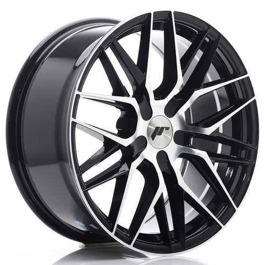 JR Wheels JR2818855X2074GBM JR Wheels JR28 18x8,5 ET20-40 5H BLANK Gloss Black Machined Face