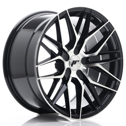JR Wheels JR2818955X2074GBM JR Wheels JR28 18x9,5 ET20-40 5H BLANK Gloss Black Machined Face