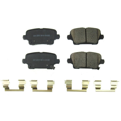 PowerStop Power Stop 2019 Buick Regal Sportback Rear Z17 Evolution Ceramic Brake Pads w/Hardware