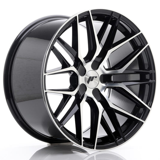 JR Wheels JR2819105X2074GBM JR Wheels JR28 19x10,5 ET20-40 5H BLANK Gloss Black Machined Face