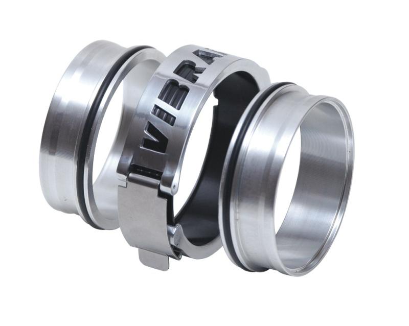 Vibrant HD Clamping System Assembly for 2in OD Tubing - Blue Clamp