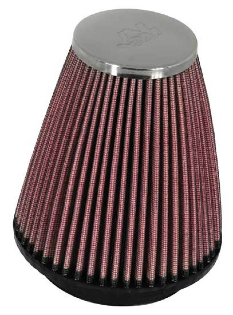 K&N Engineering K&N Universal Chrome Filter 2.25 Inch Flange / 3.5 Inch Base / 2 Inch Top / 4 Inch Height