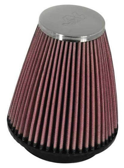 K&N Engineering K&N Universal Chrome Filter 2.25 Inch Flange / 3.5 Inch Base / 2 Inch Top / 4 Inch Height