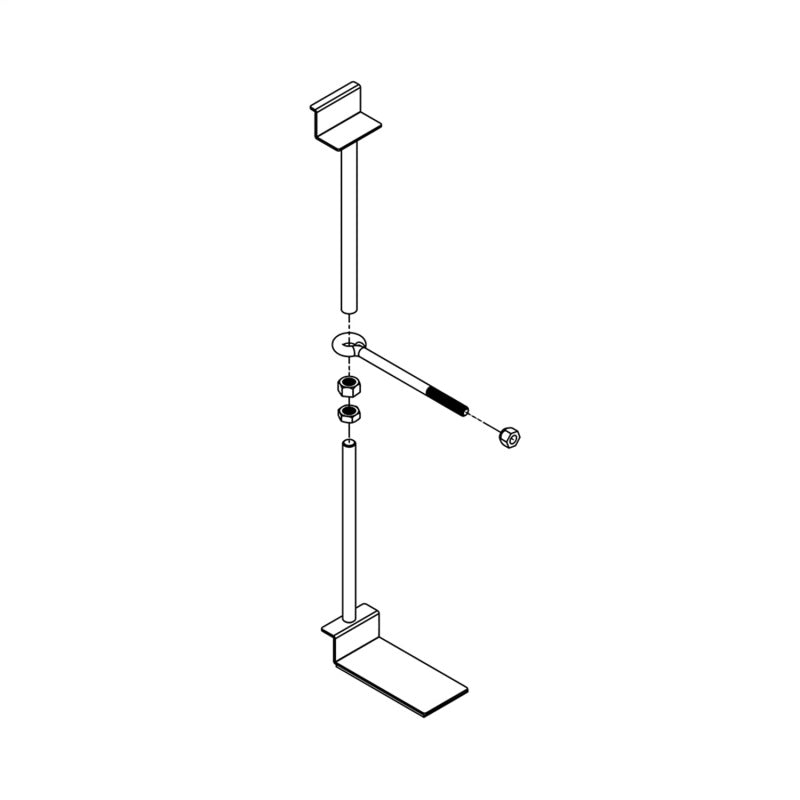 Titan Fuel Tanks Universal Spare Tire Buddy Mounting System