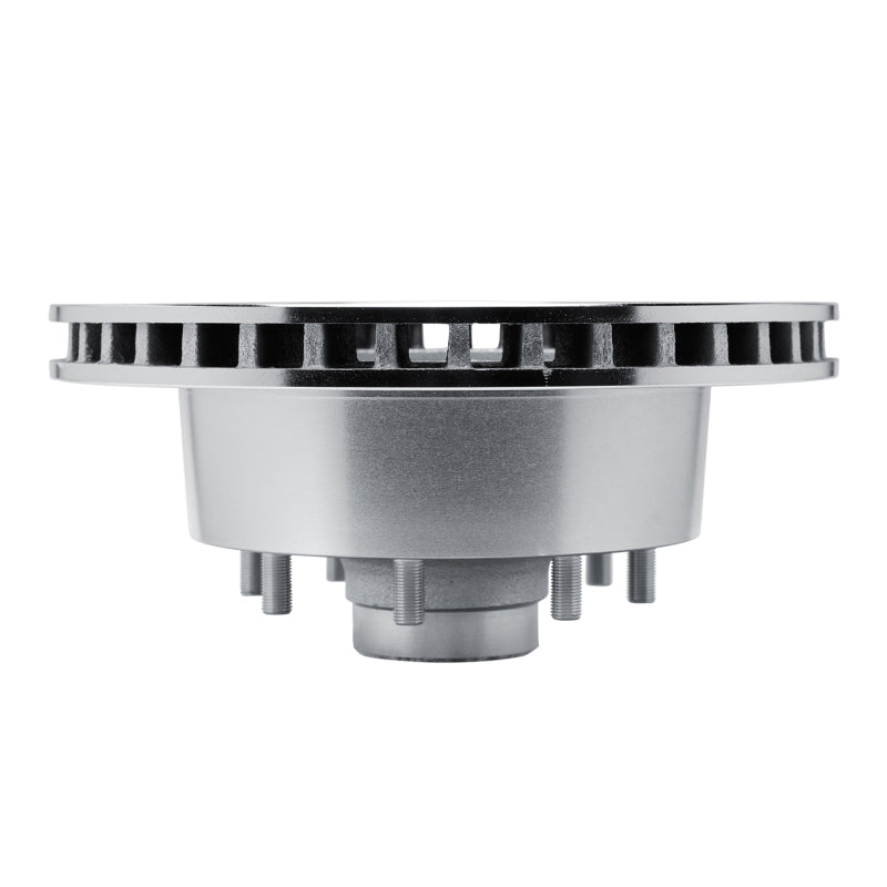 R1 Concepts R1 73-77 Dodge B300 Van (71-74) / B300 (75-80) Front Left Drilled & Slotted Silver Brake Rotor