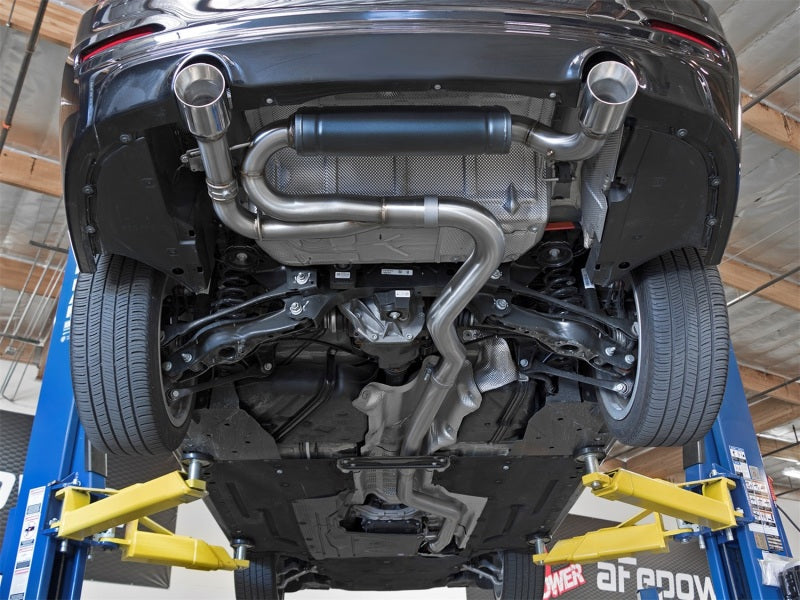 aFe POWER MACH Force-Xp 16-17 BMW 340i/340ix/ 3.0L 304 SS Cat-Back Exhaust System