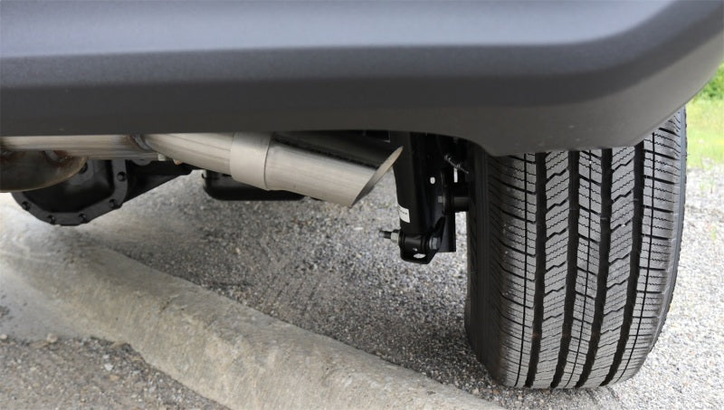 CORSA Performance Corsa 2018-2025 Jeep Wrangler JL 2.5in Dual Rear Turn Down Exit Sport Axle-Back Exhaust