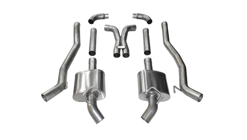 CORSA Performance Corsa 2011-2013 Chevrolet Camaro SS 6.2L V8 Manual Xtreme 3in Cat-Back (No Tips Uses Factory Bezels)