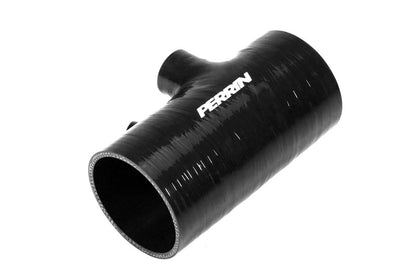 Perrin Performance PERRIN 22-26 Subaru WRX / 20-25 LGT & OBXT Turbo Inlet Hose w/Turbo Adapter Flange (Short) - Black