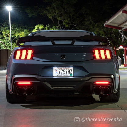 Form Lighting 2024+ Mustang LED Rear Reflector Smoked (Pair)
