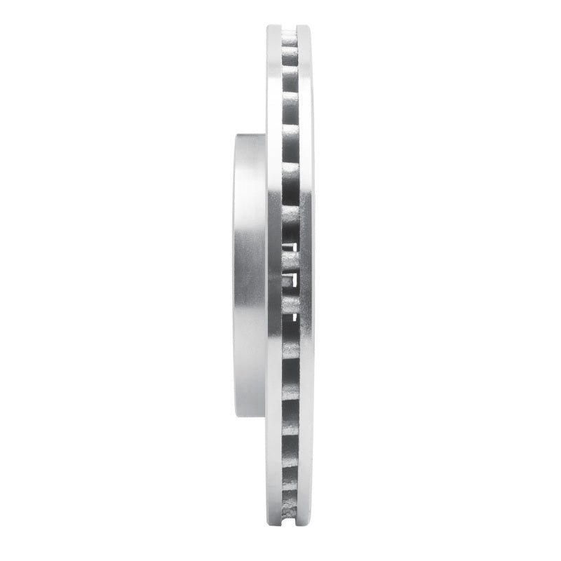R1 Concepts R1 86-90 Chrysler Town & Country Front Right Drilled & Slotted Silver Brake Rotor