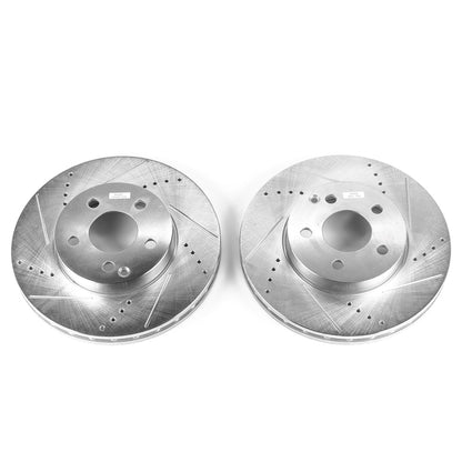 PowerStop Power Stop 03-09 Mercedes-Benz E320 Front Evolution Drilled & Slotted Rotors - Pair