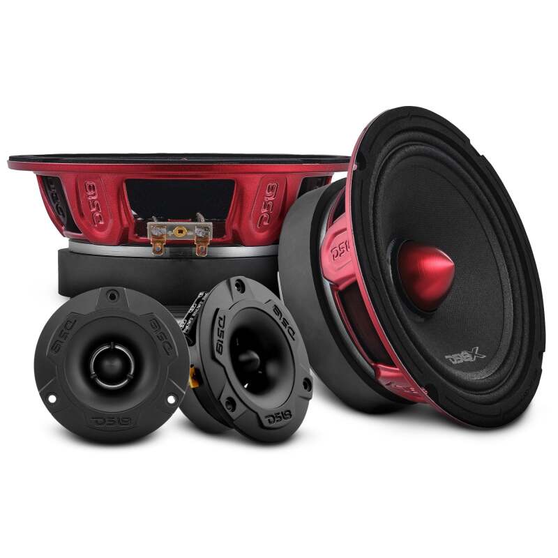 DS18 Pro-X Package w/ Pair of PRO-X6.4BM and a Pair of PRO-TW1X/BK