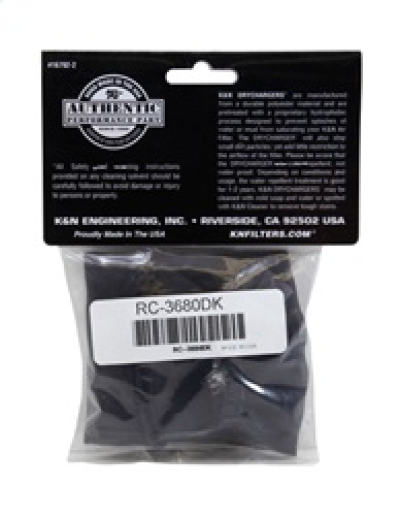 K&N Engineering K&N Drycharger Black Air Filter Wrap