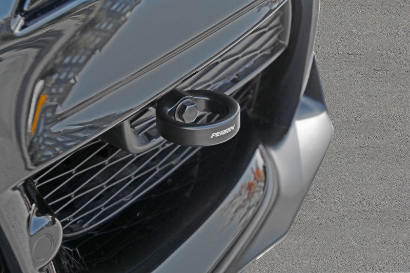 Perrin Performance PERRIN 20-25 Toyota Supra Tow Hook Kit (Front) - Black