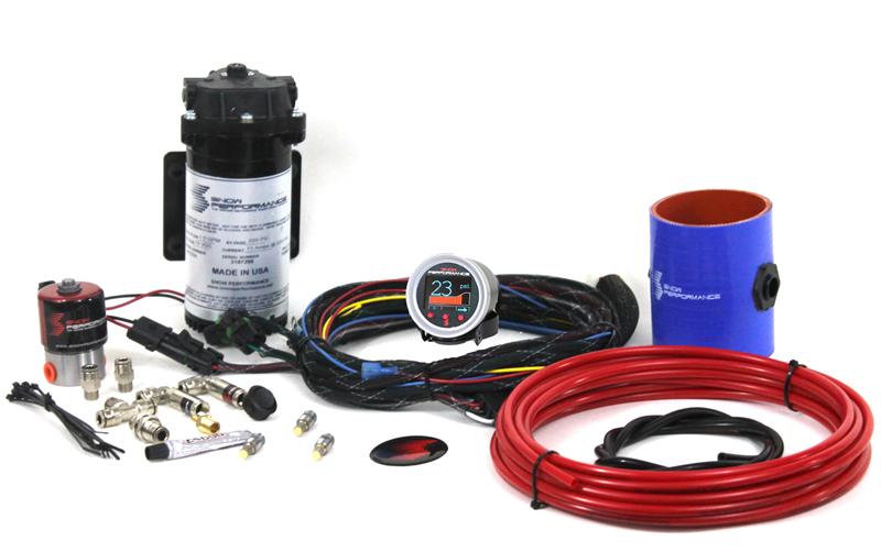 Snow Performance Ford Stg 2 Boost Cooler Water Injection Kit (w/SS Braided Line & 4AN Fittings)