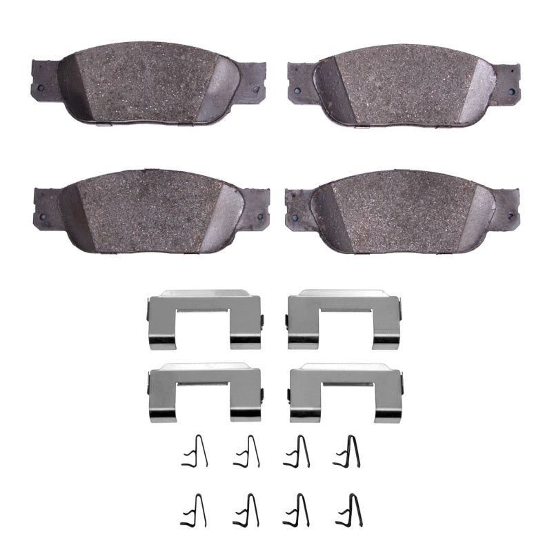 R1 Concepts R1 00-06 Lincoln Ls Front Euro Ceramic Brake Pads and Hardware Kit