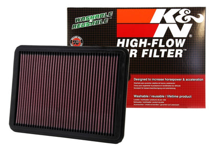 K&N Engineering K&N 04-09 Lexus GX470 4.7L / 02-08 Toyota 4Runner / 01-07 Sequoia / 00-06 Tundra Drop In Air Filter