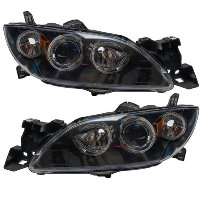 ORACLE Lighting Oracle 04-09 Mazda 3 SMD HL - 4DR - Halogen Style - ColorSHIFT w/ 2.0 Controller