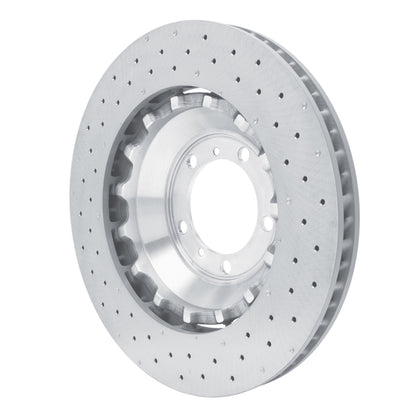 DFC 10-11 Porsche 911 Left Front Drilled Hi-Carbon Alloy Geomet Coated Rotor