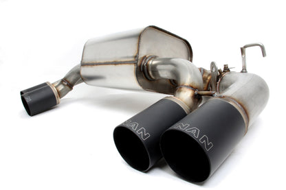 Dinan 16-18 BMW M2 (F87) Free Flow Axleback Exhaust System - Black Tips
