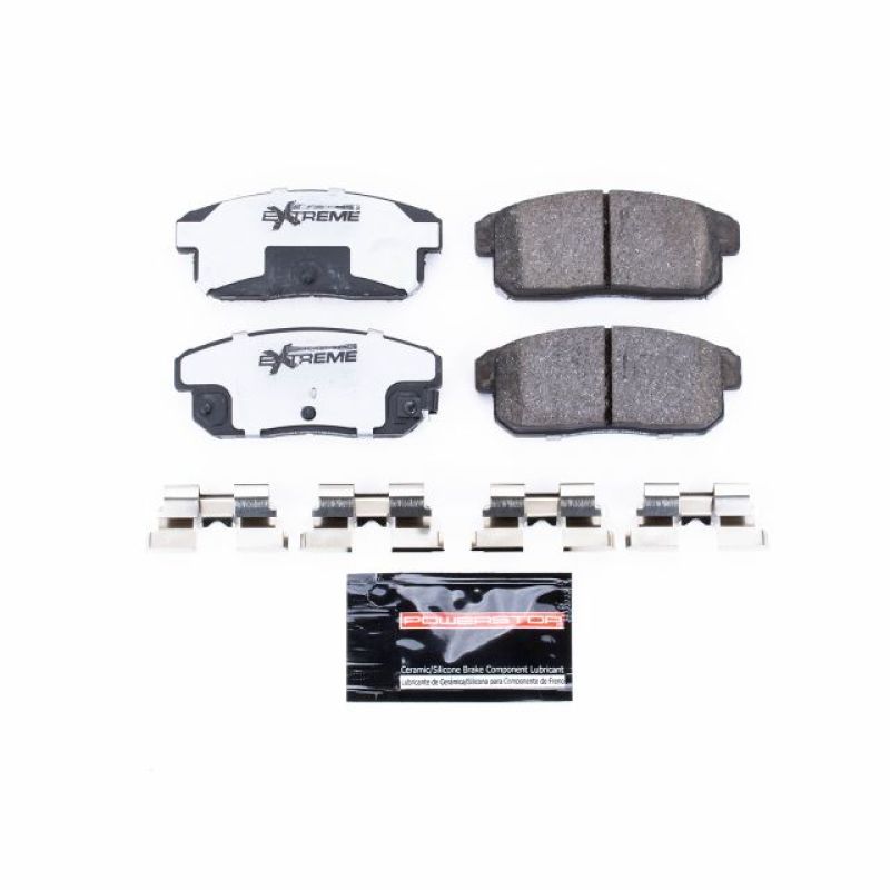 PowerStop Power Stop 01-02 Infiniti G20 Rear Z26 Extreme Street Brake Pads w/Hardware