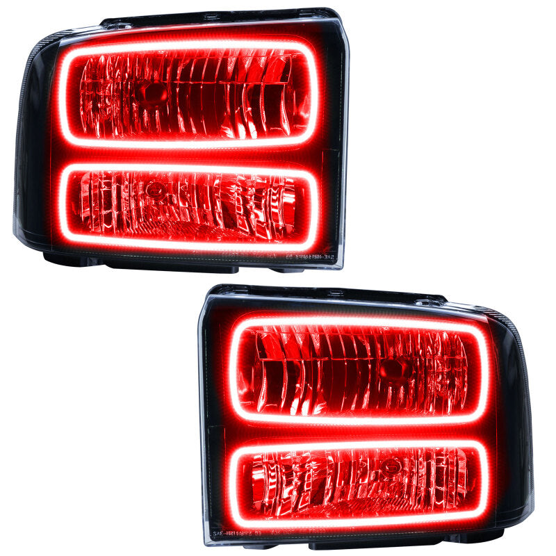 ORACLE Lighting Oracle 05-07 Ford F-250/350 SMD HL - Black - ColorSHIFT w/ Simple Controller