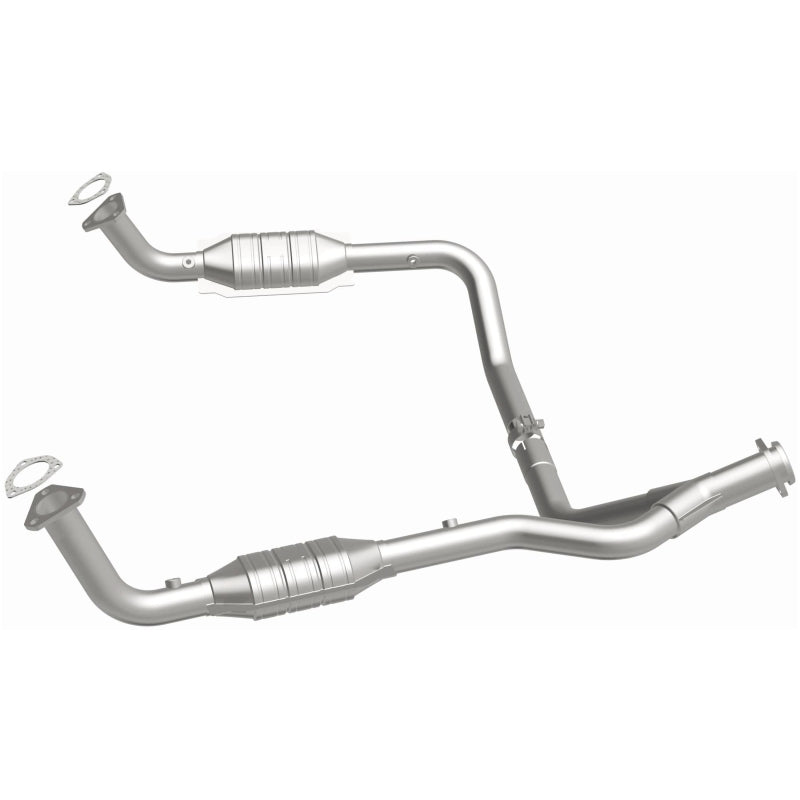 MagnaFlow DF Cat. Conv 95-99 Range Rover 4.0/4.6L GEMS Y-Pipe Assembly *NOT FOR SALE IN CALIFORNIA*
