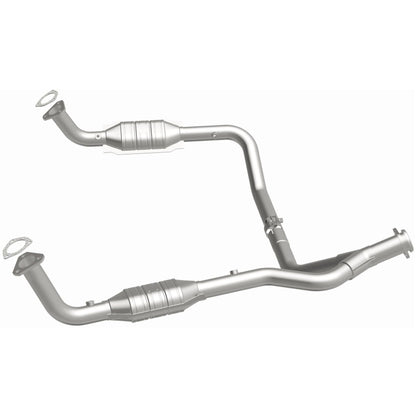 MagnaFlow DF Cat. Conv 95-99 Range Rover 4.0/4.6L GEMS Y-Pipe Assembly *NOT FOR SALE IN CALIFORNIA*