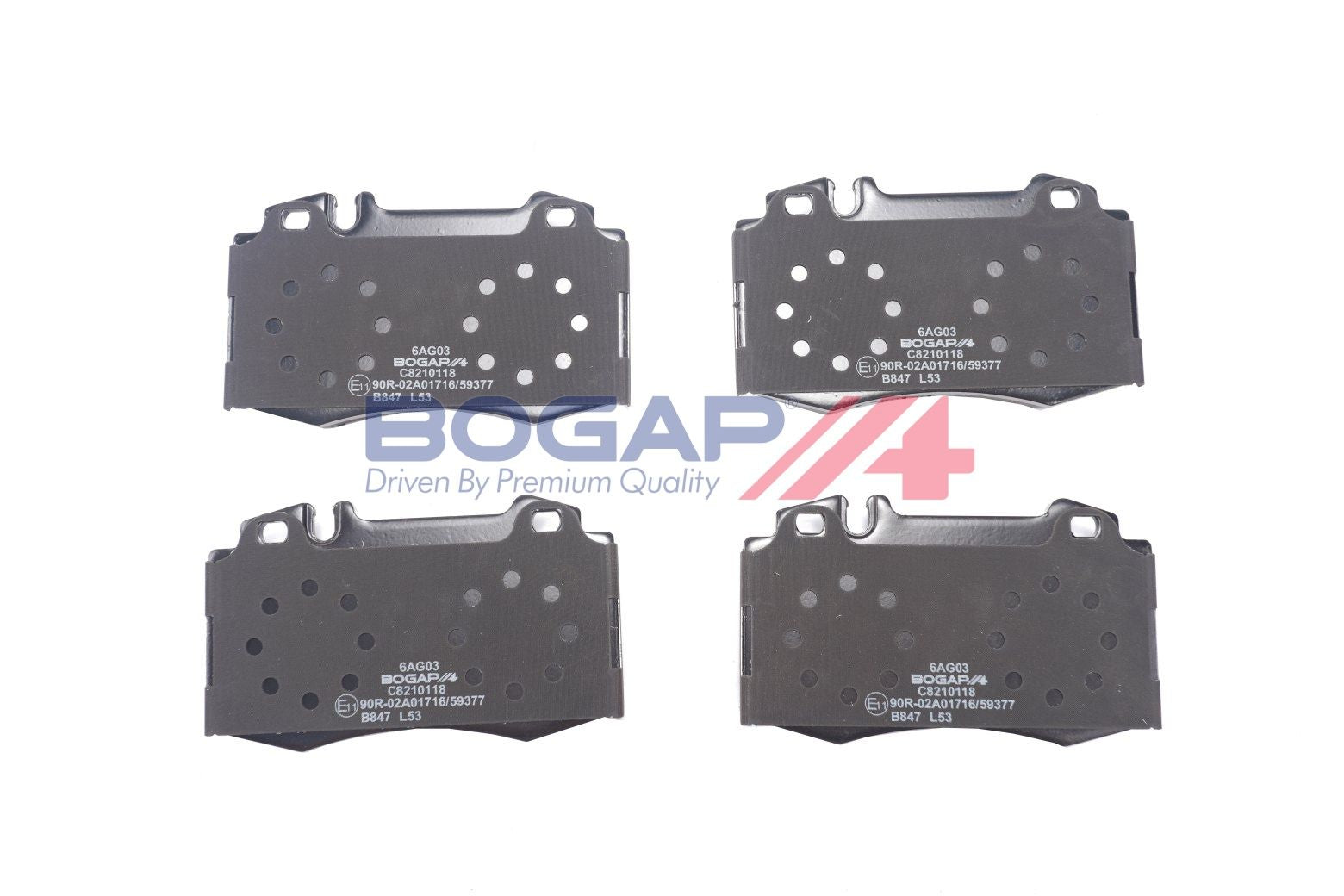 BOGAP C8210118 Brake Pad Set, Disc Brake | ML Performance Car Parts