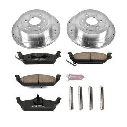 PowerStop Power Stop 03-04 Dodge Dakota Rear Z23 Evolution Sport Brake Kit