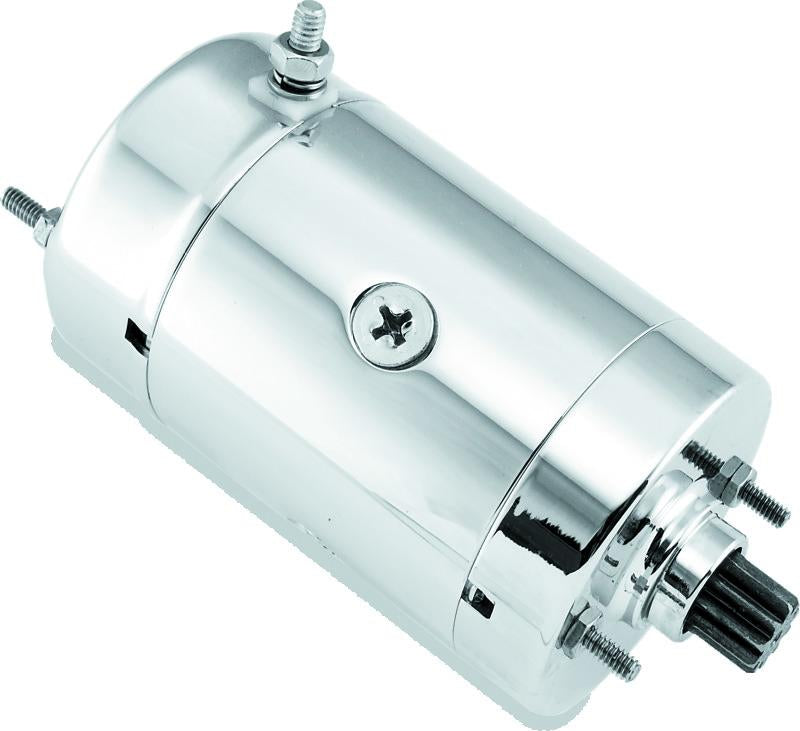 TwinPower Twin Power 82-88 FLH FLT 74-86 FXE 74-E76 XLH Chrome Hitachi Starter Replaces H-D 31570-73