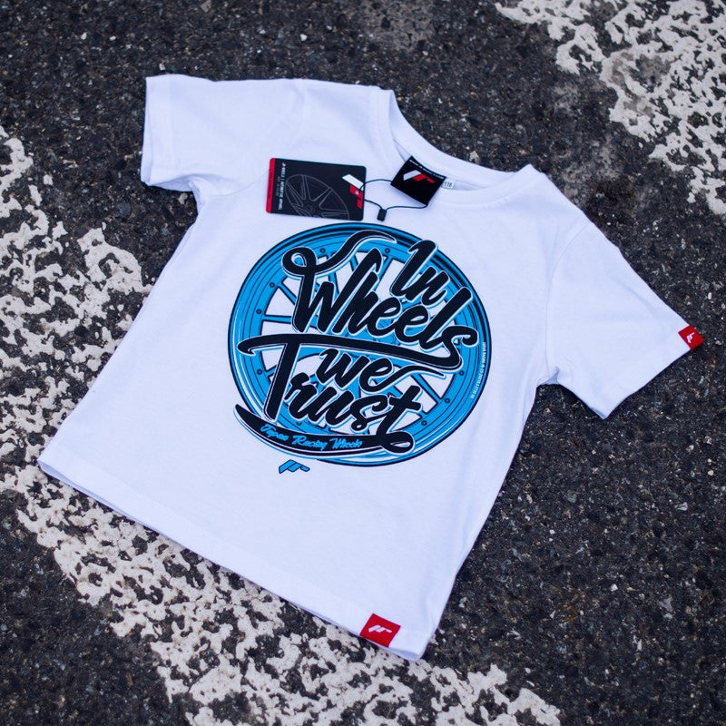 JR Wheels TSHIRT-JTRUSTW-122 JR Junior T-Shirt Trust White Size 122/128