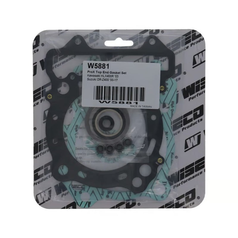 Wiseco 00-19 Suzuki DRZ400 92mm Top End Gasket Kit