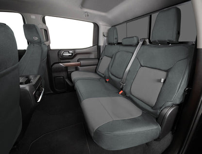 Covercraft 17-22 Ford F250/F350/F450/F550 Endura PrecisionFit Front Row Seat Covers -Charcoal/Silver
