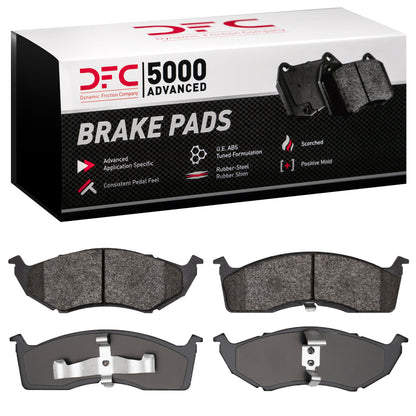 DFC 99-04 Chrysler 300M Front 5000 Advanced Semi Metallic Brake Pads