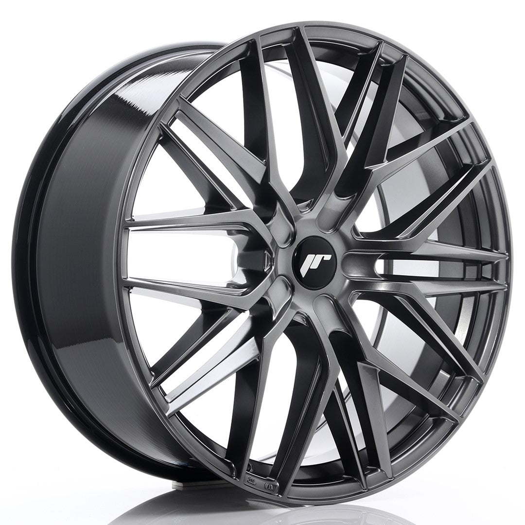 JR Wheels JR2822905X3074HB JR Wheels JR28 22x9 ET30-45 5H BLANK Hyper Black