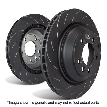 EBC Racing 13-14 Chevrolet SS 6.2 SG Series One Piece Rear Rotors